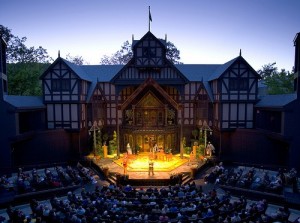 Shakespeare Festival in Ashland Blue speaker icon symbolizing sound or volume.