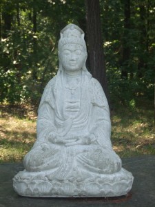 Meditation Blue speaker icon symbolizing sound or volume.